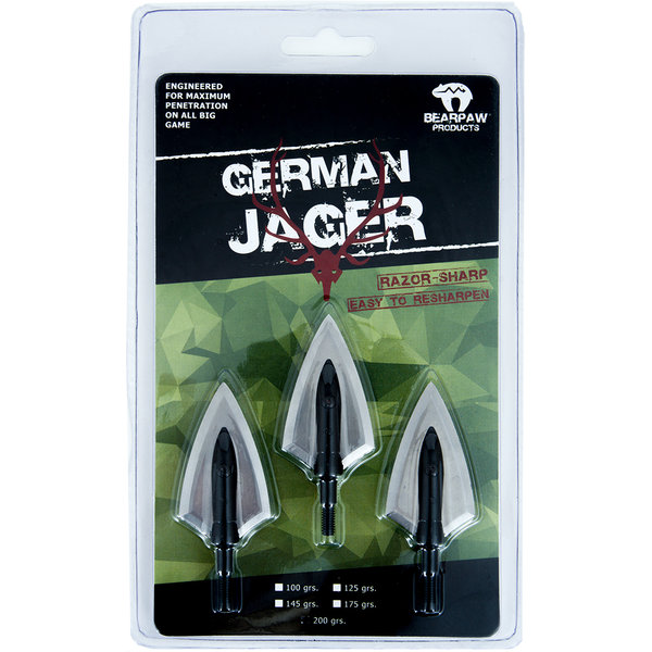 3er Pack Jagdspitze German Jager